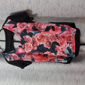 Lululemon Floral Tshirt